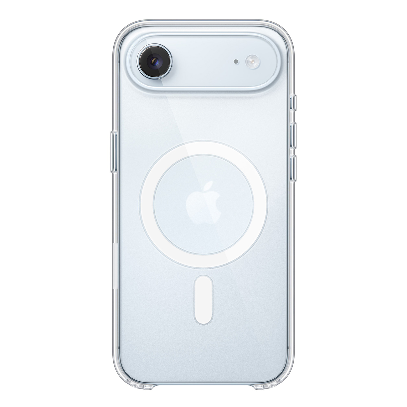عکس از روبرو کاور اپل آیفون ایر مگ سیف نیمه شفاف Iphone Air Case with MagSafe Forest