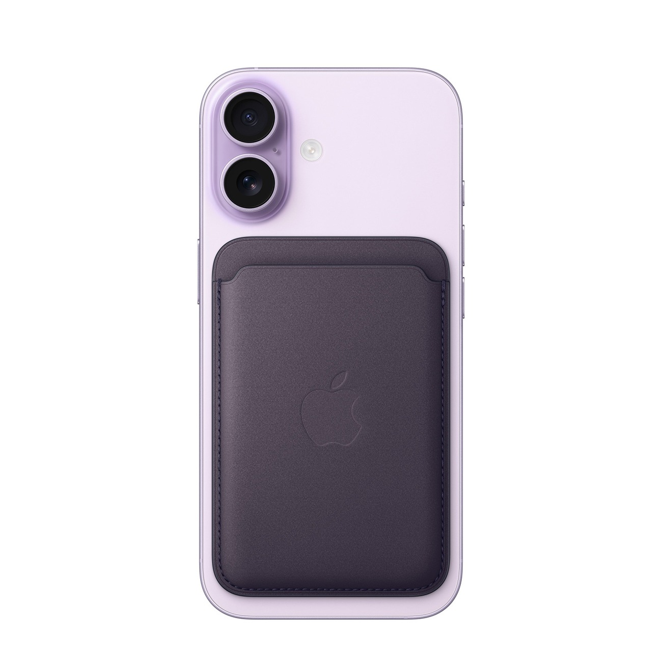 کیف جاکارتی اپل مگ سیف Iphone Fine Woven Wallet Mag Safe Midnight Purple