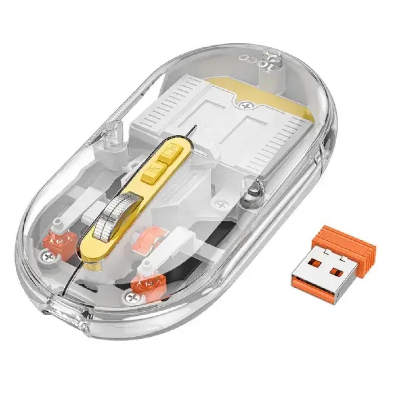 ماوس بی‌سیم بی صدا هوکو HOCO GM35 Silent Dual-Mode Wireless Mouse