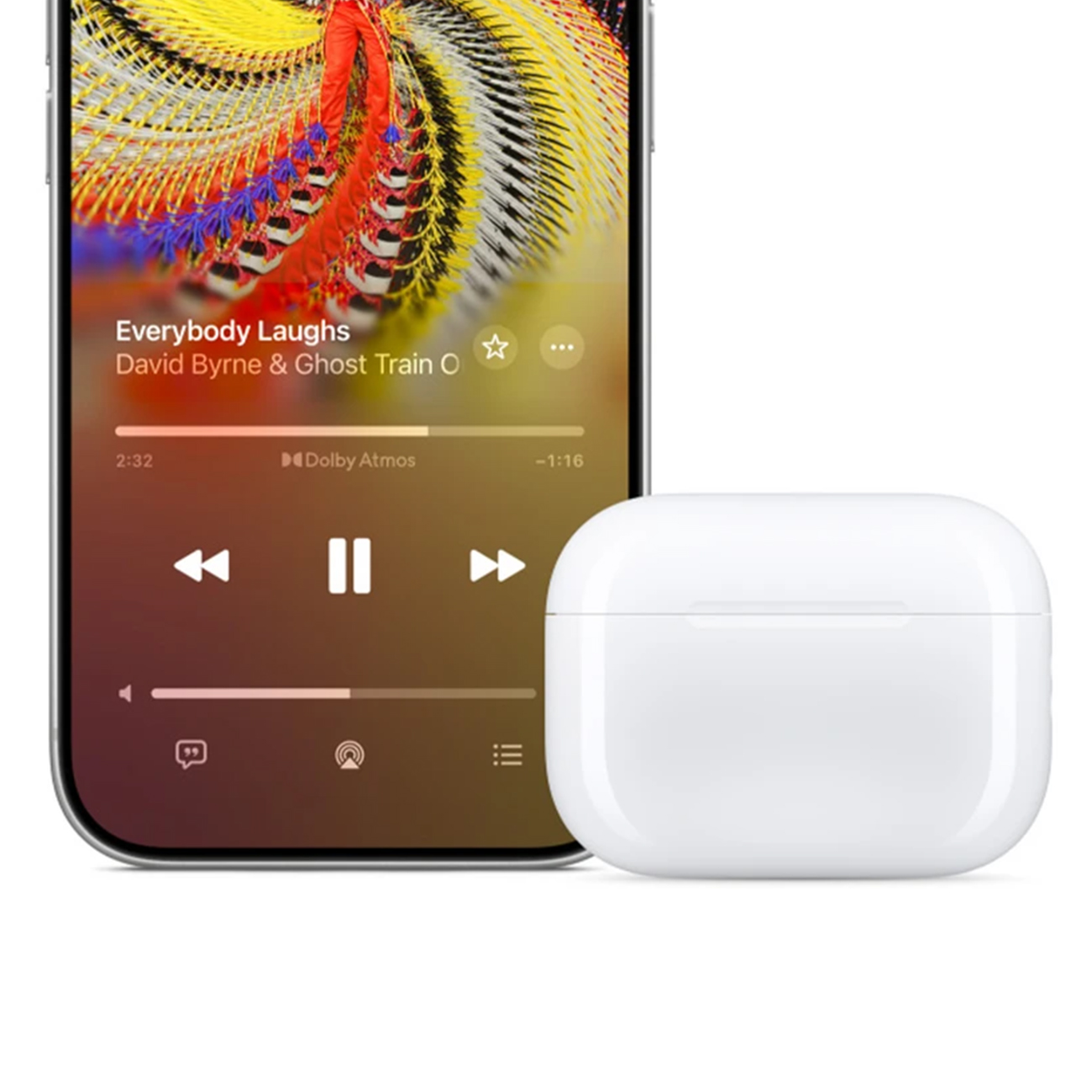 عکس در حال استفاده از ایرپاد پرو 3 اپل Apple Airpod Pro 3