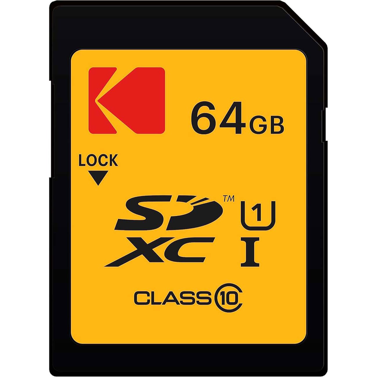 کارت حافظه کداک Kodak EKMSD64GXC10K 64GB UHS-I U1 V10 Premium SDXC Memory Card