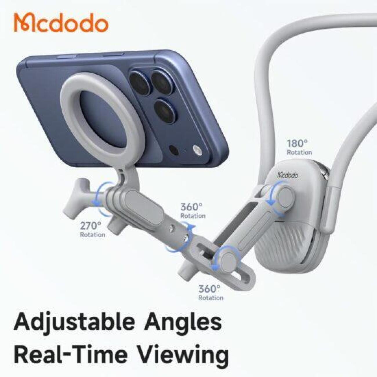 هولدر گردنی مغناطیسی موبایل مک دودو Mcdodo  SS-355 NexLink Neck-Brace Magnetic Phone Mount