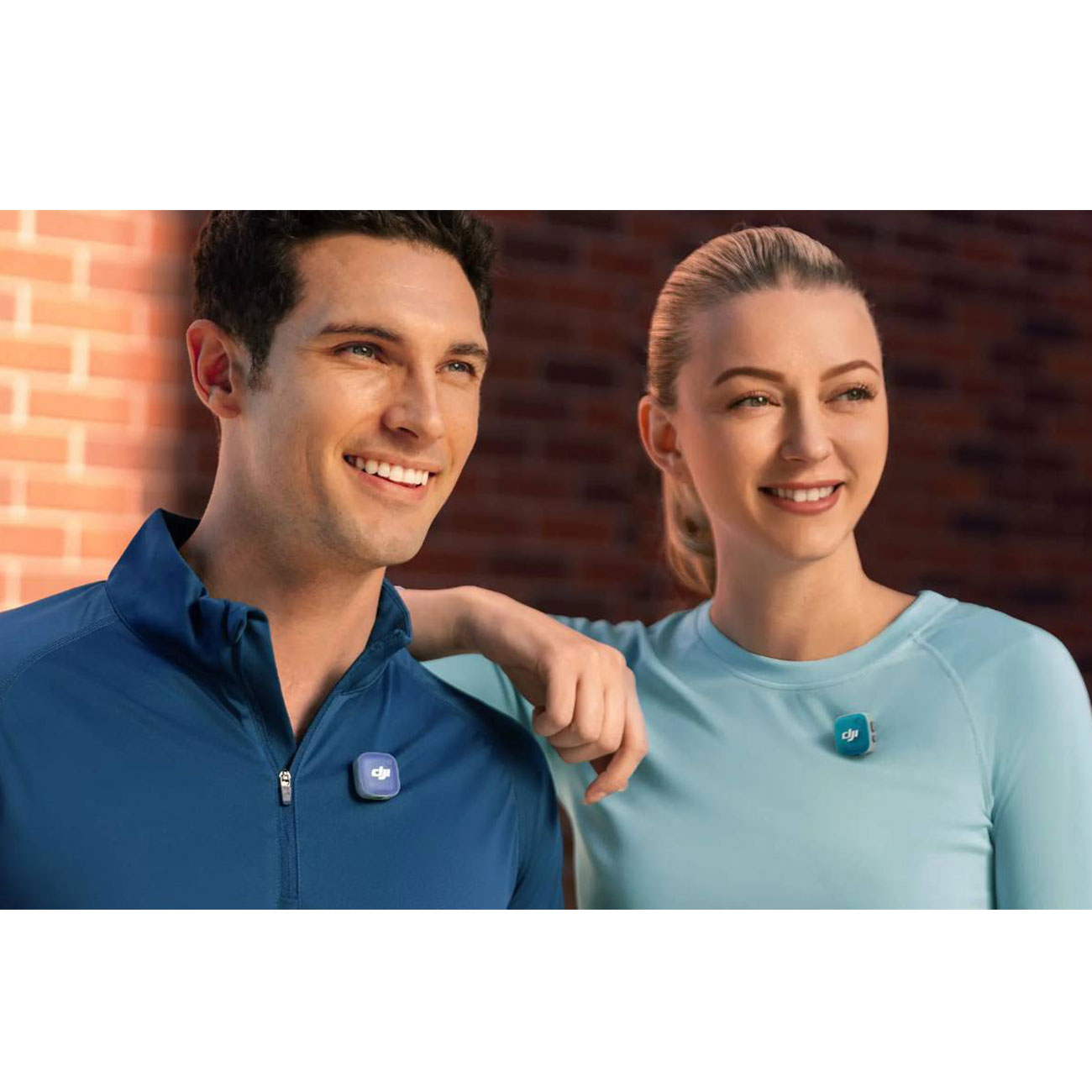 نمای کاربردی از میکروفون بی‌سیم مینی دی‌جی‌آی DJI Mic Mini 2-Person Compact Wireless Microphone Syst