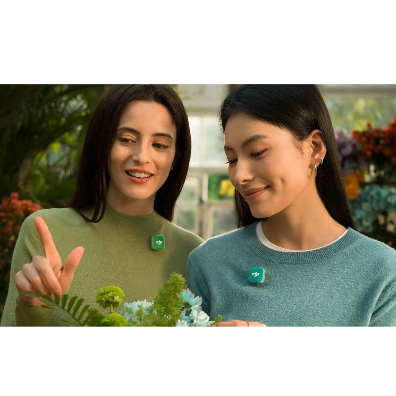نمای کاربردی میکروفون بی‌سیم مینی دی‌جی‌آی DJI Mic Mini 2-Person Compact Wireless Microphone System