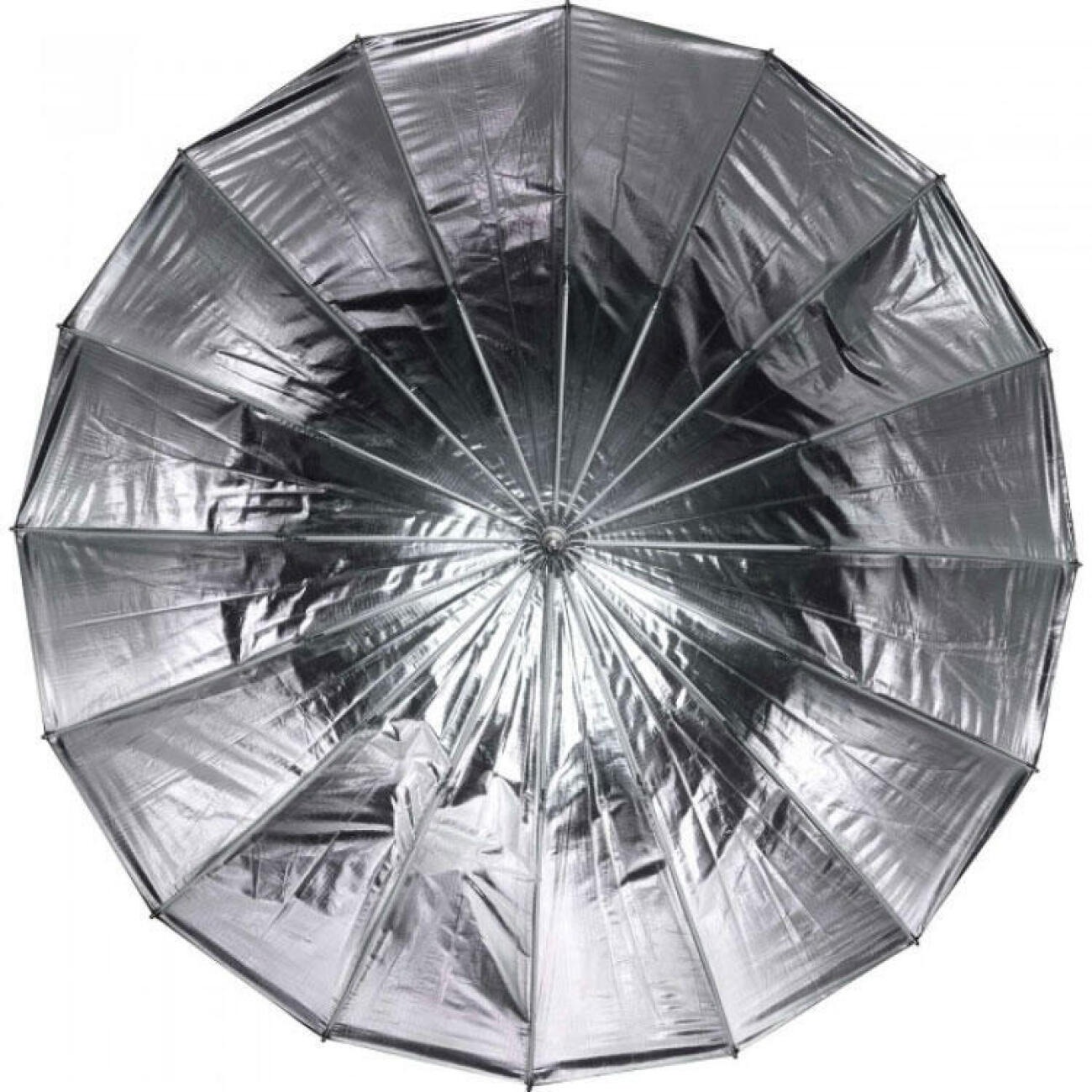 چتر عمیق پارابولیک داخل نقره ای لایف Life of Photo Umbrella 125cm AU48SH Series Silver Deep Parabolic Umbrella