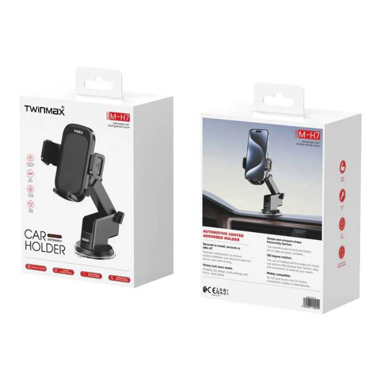 عکس از جعبه پایه نگهدارنده گوشی موبایل تویین مکس Twin Max MH-7 Mobile Phone Holder