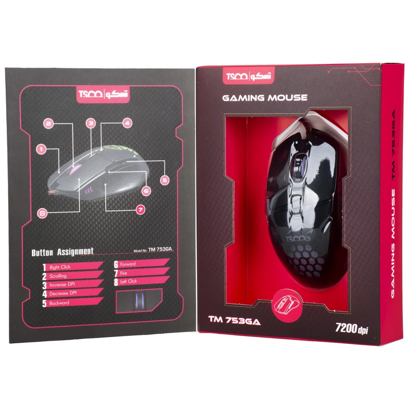 ماوس مخصوص بازی تسکو TM 753 GA