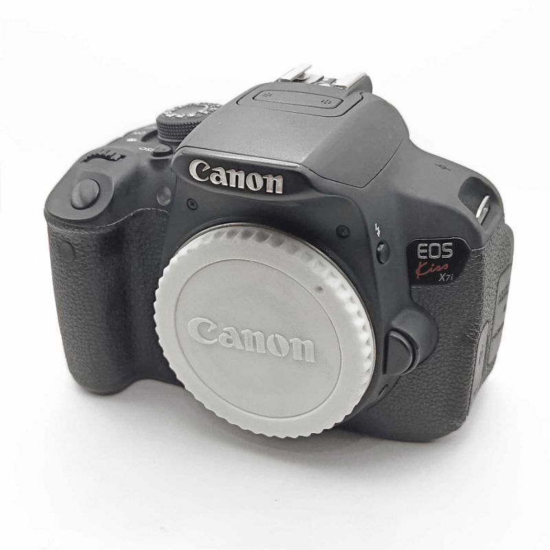 درپوش بدنه دوربین کانن سفید Canon Camera Body Cap White