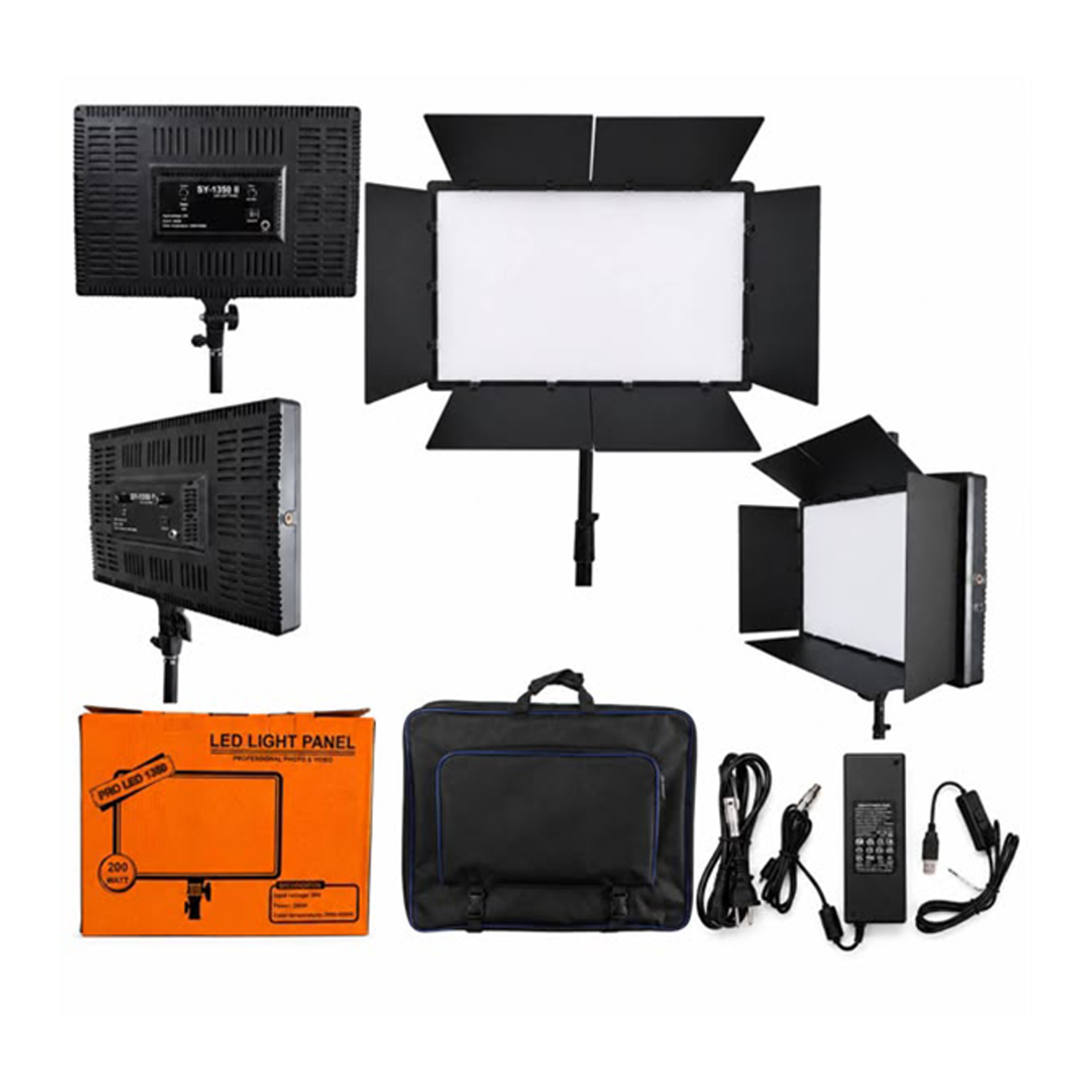 عکس از جزئیات پنل ال ای دی میلوک Milook  SY1350 II LED Light Panel