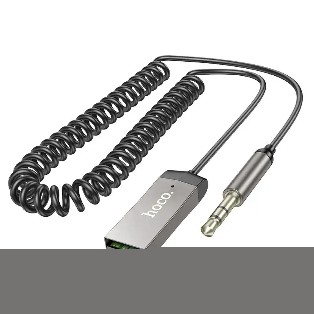 مبدل بلوتوث آی یو ایکس هوکو HOCO E78 AUX Benefit car AUX BT receiver with cable