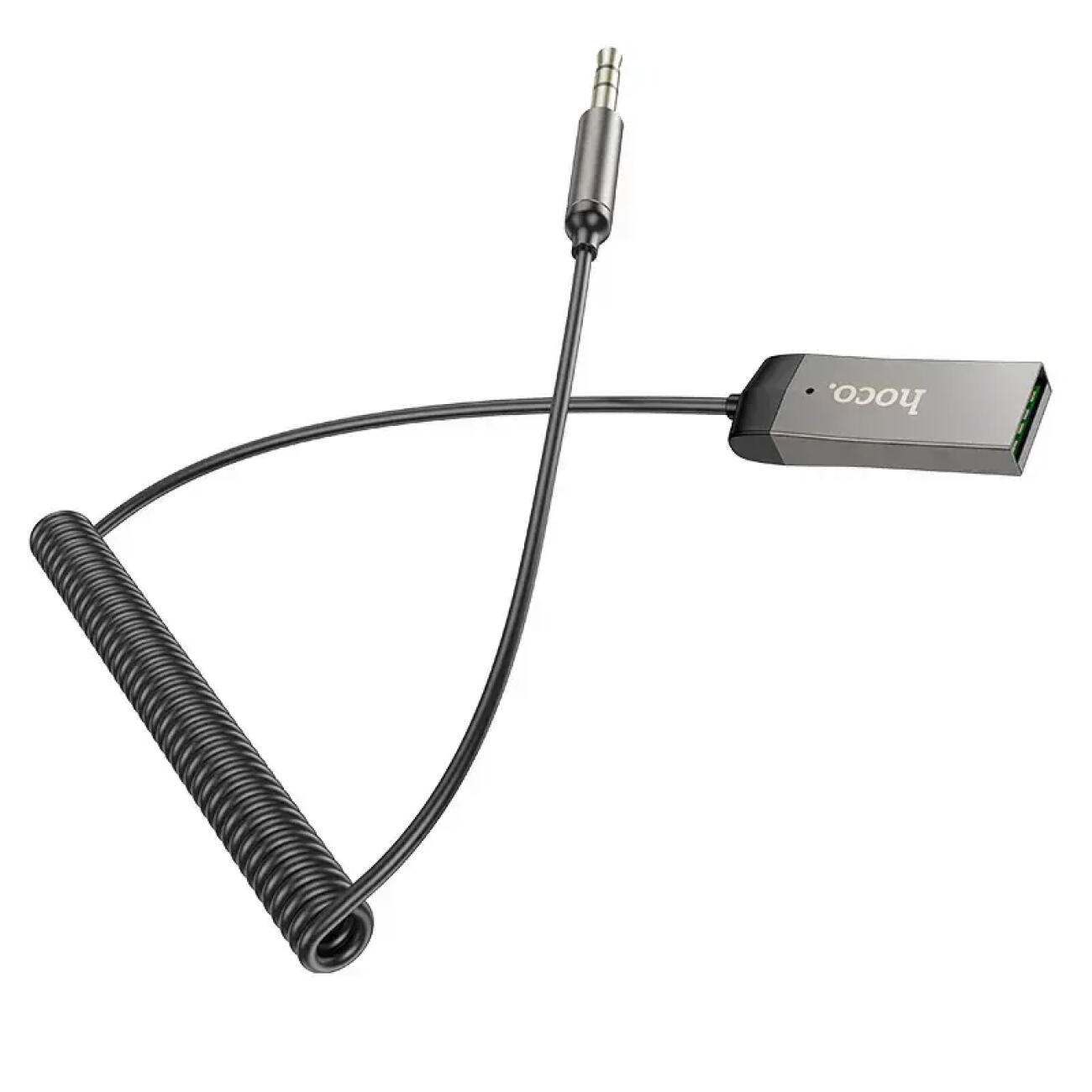 کانکتور مبدل بلوتوث آی یو ایکس هوکو HOCO E78 AUX Benefit car AUX BT receiver with cable