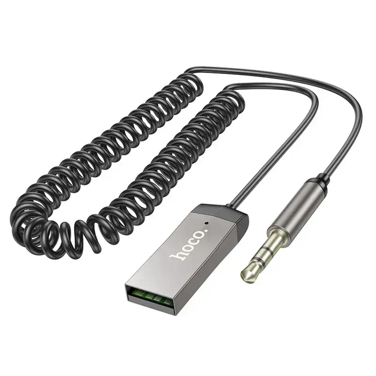 سیم مبدل بلوتوث آی یو ایکس هوکو HOCO E78 AUX Benefit car AUX BT receiver with cable