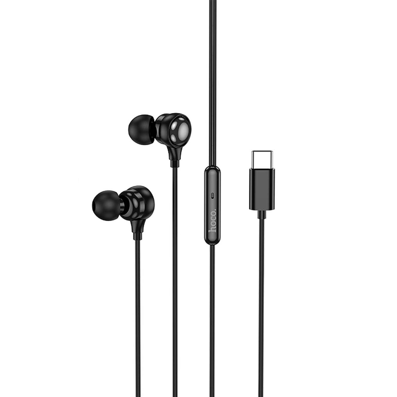 هندزفری سیمی هوکو Hoco M116 Type-C Benevolent Universal Digital Wired Handsfree Black