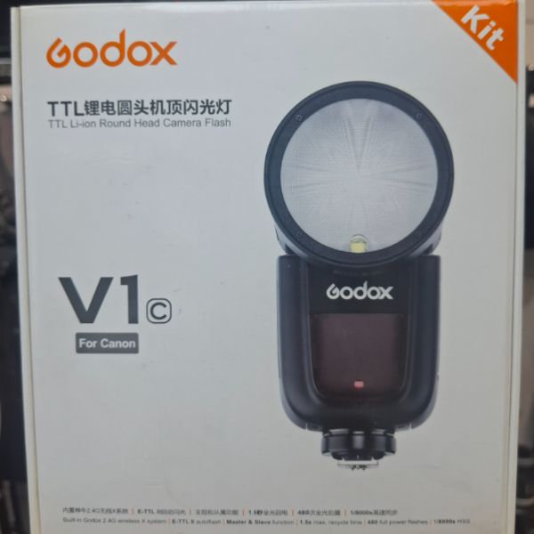 فلاش اسپیدلایت گودکس دست دوم  Godox V1 Flash For Canon