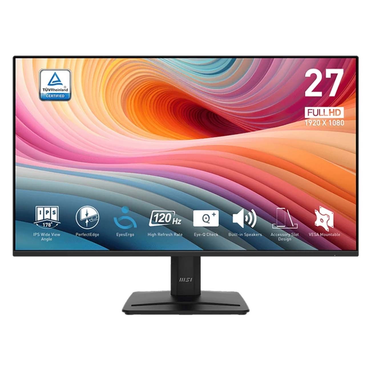 مانیتور ام اس آی MSI PRO MP275 E2 27-Inch Business & Productivity Monitor Black