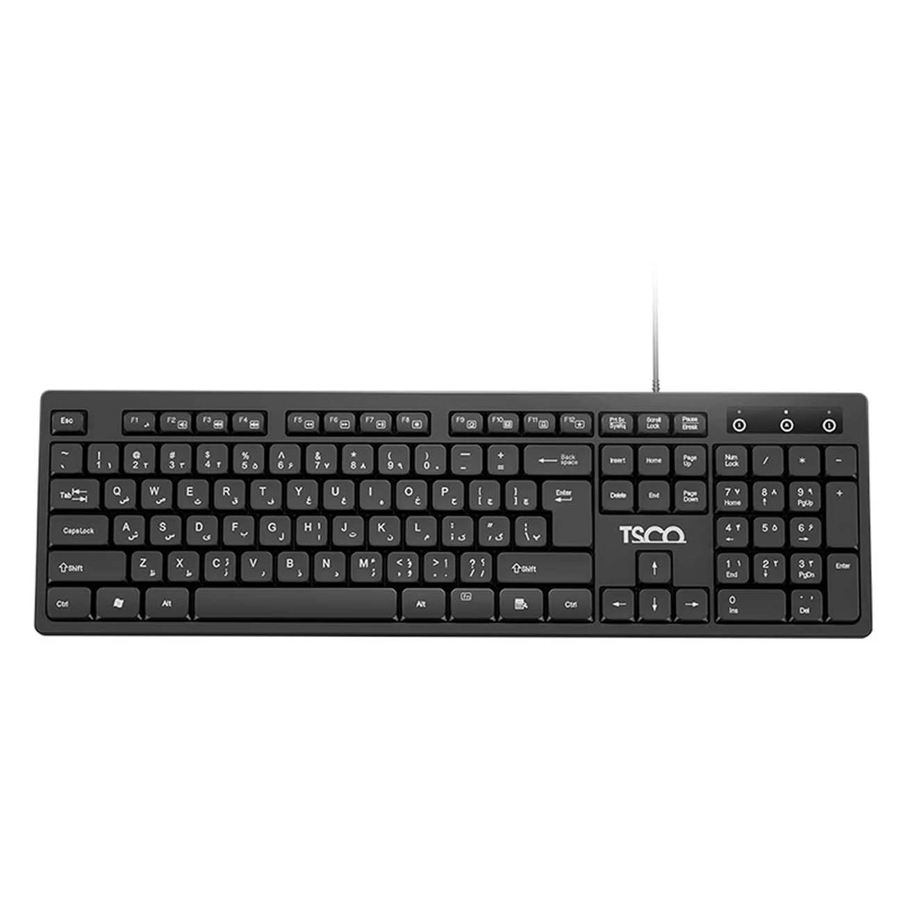 کیبورد باسیم تسکو Tsco TK 8072 Wired Keyboard