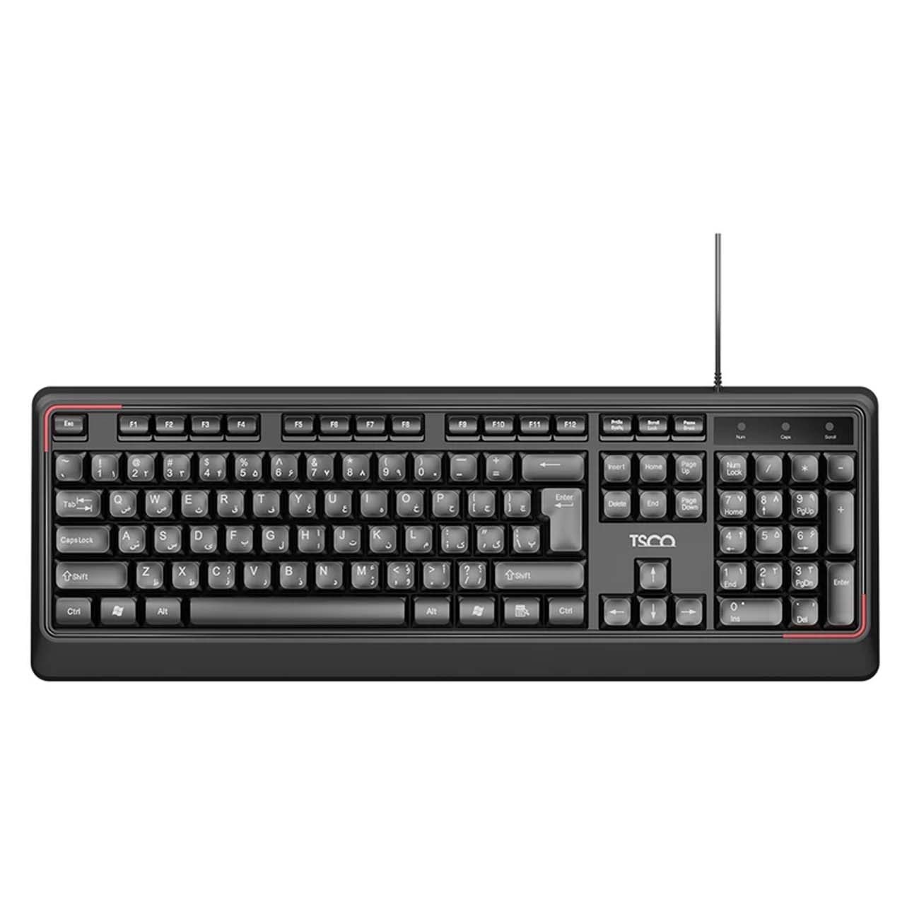 کیبورد تسکو Tsco TK 8082 Wired Keyboard