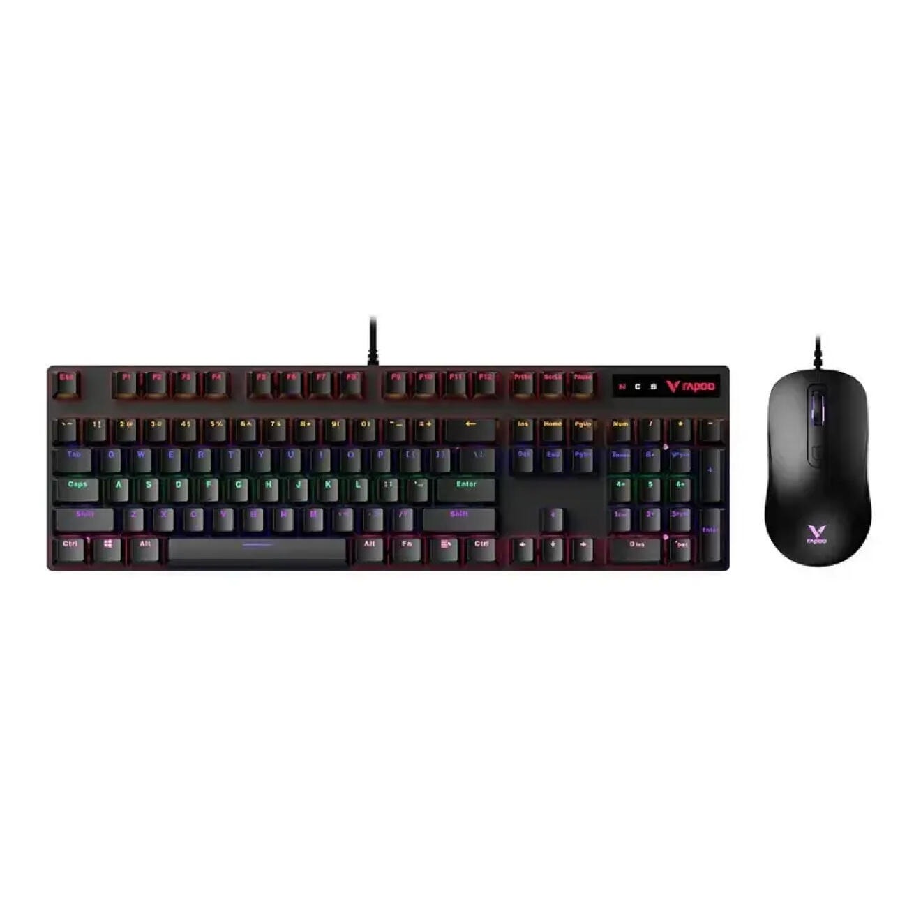 ست کیبورد و ماوس گیمینگ رپو Rapoo V150S Mechanical Gaming Keyboard & Mouse Combo
