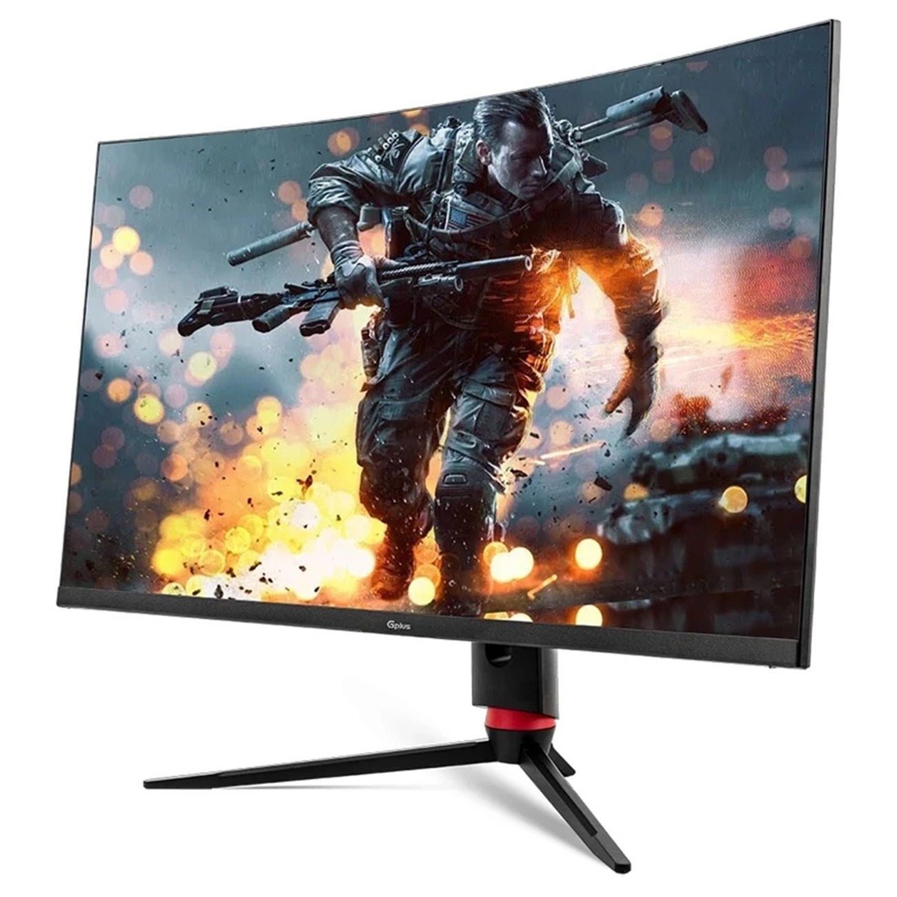 مانیتور خمیده گیمینگ 34 اینچ جی پلاس GPlus GGM-K349QN 34-inch Curved Gaming Monitor