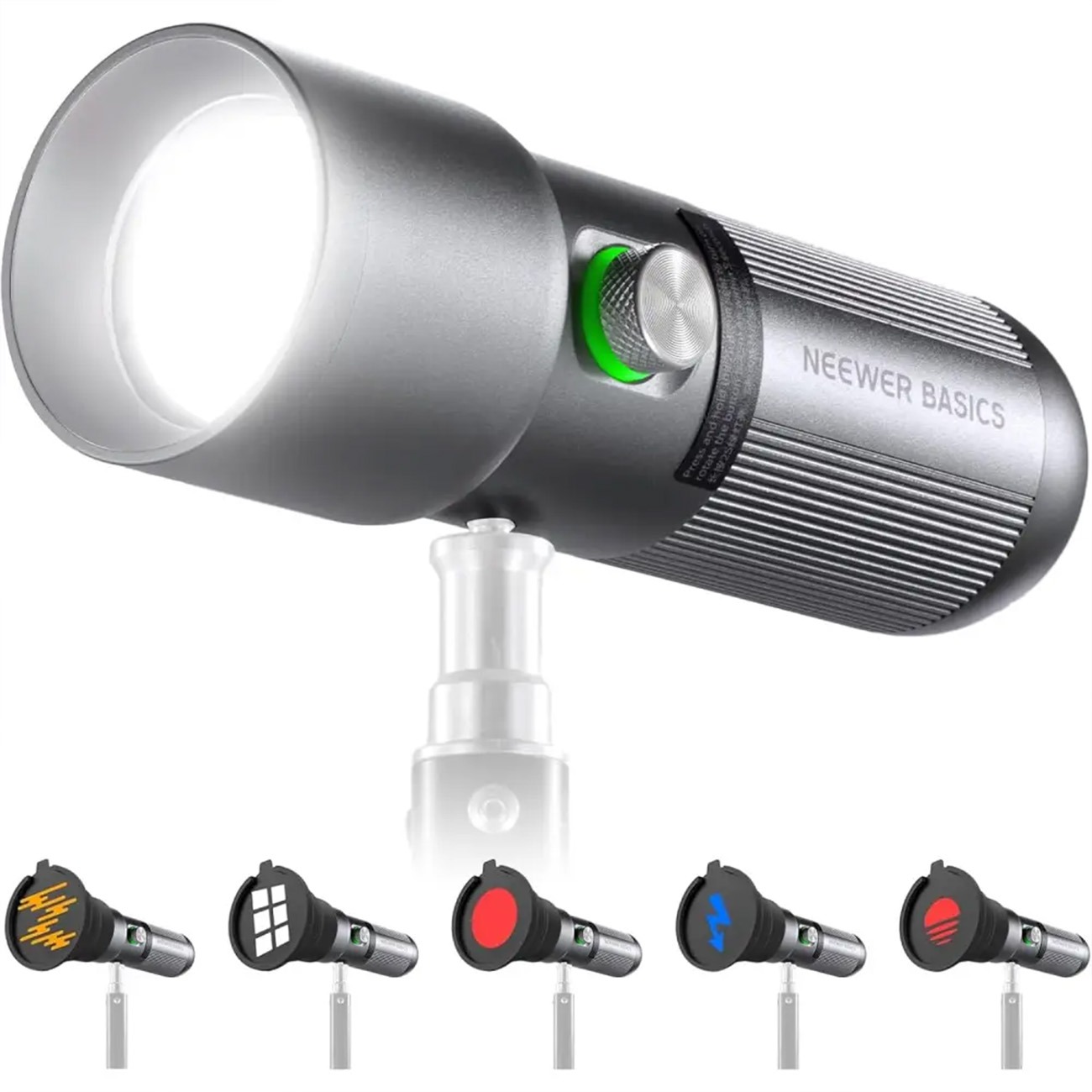 اسنوت نیور NEEWER Basics FL10 RGB Photography Torch LED Spotlight