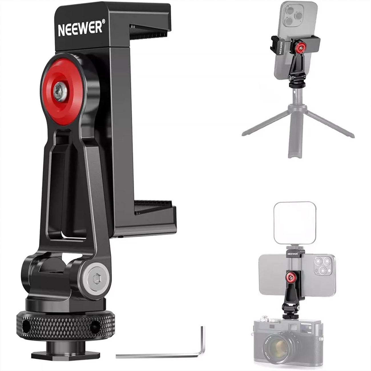 پایه نگهدارنده موبایل نیور NEEWER PA001 Metal Phone Holder