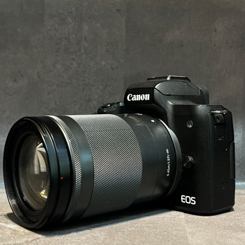 دوربین دست دوم بدون آینه کانن Canon EOS M50 kit 18-150mm (5000 شات)