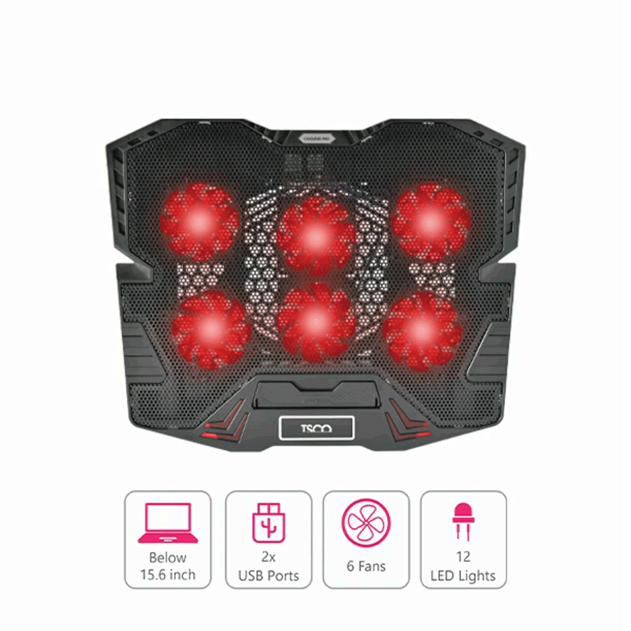 پایه خنک کننده لپ تاپ تسکو TSCO TCLP3116 Laptop Cooling Pad