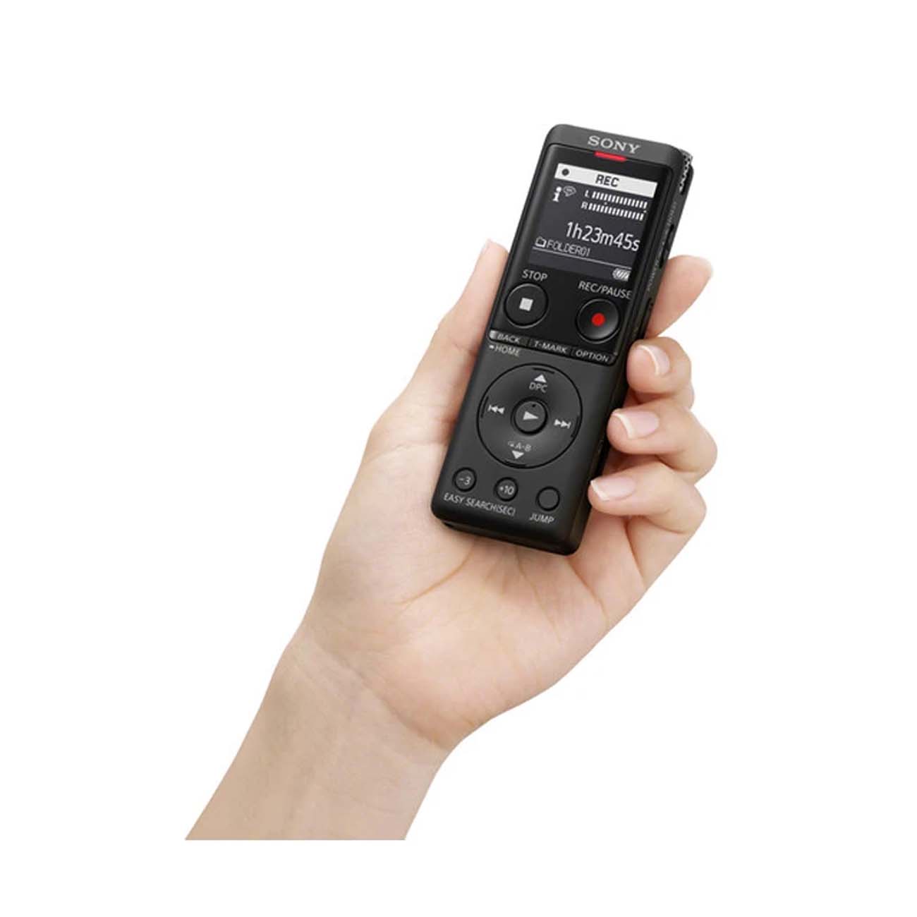 نمای کاربردی ضبط کننده دیجیتالی صدا سونی Sony ICD-UX570F Digital Voice Recorder