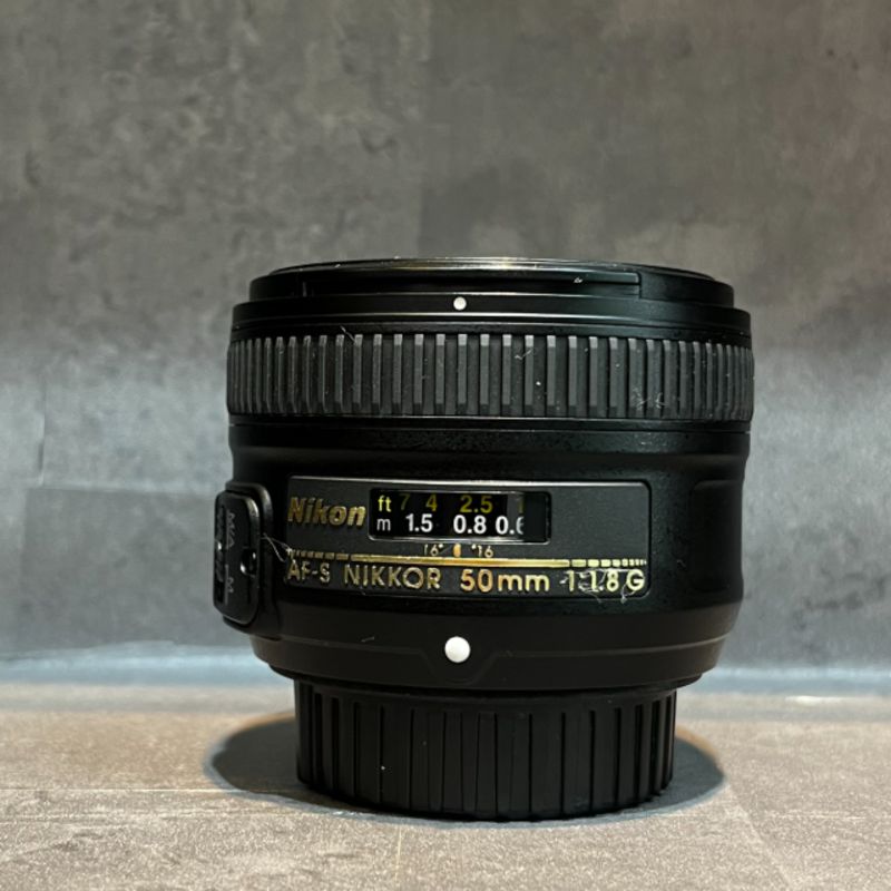 لنز دست دوم Nikon AF-S NIKKOR 50mm f/1.8G Lens (جعبه دارد)