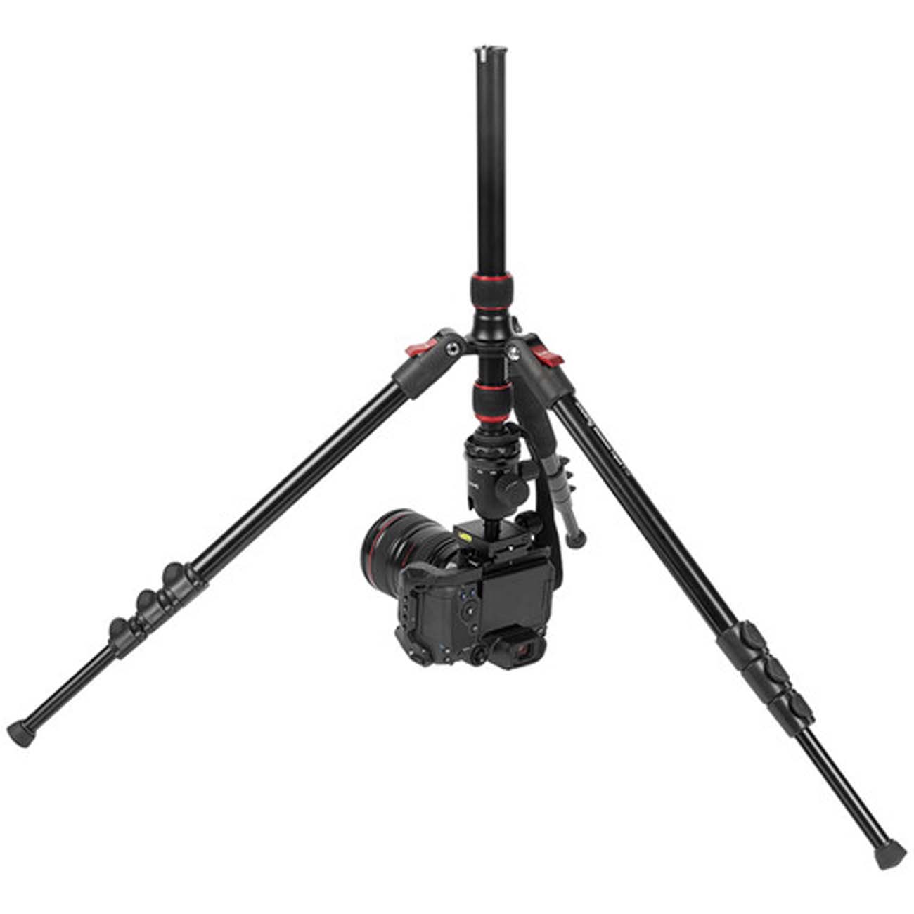 نمای کاربردی سه‌ پایه رومیزی SmallRig T-10 Aluminum Travel Tripod