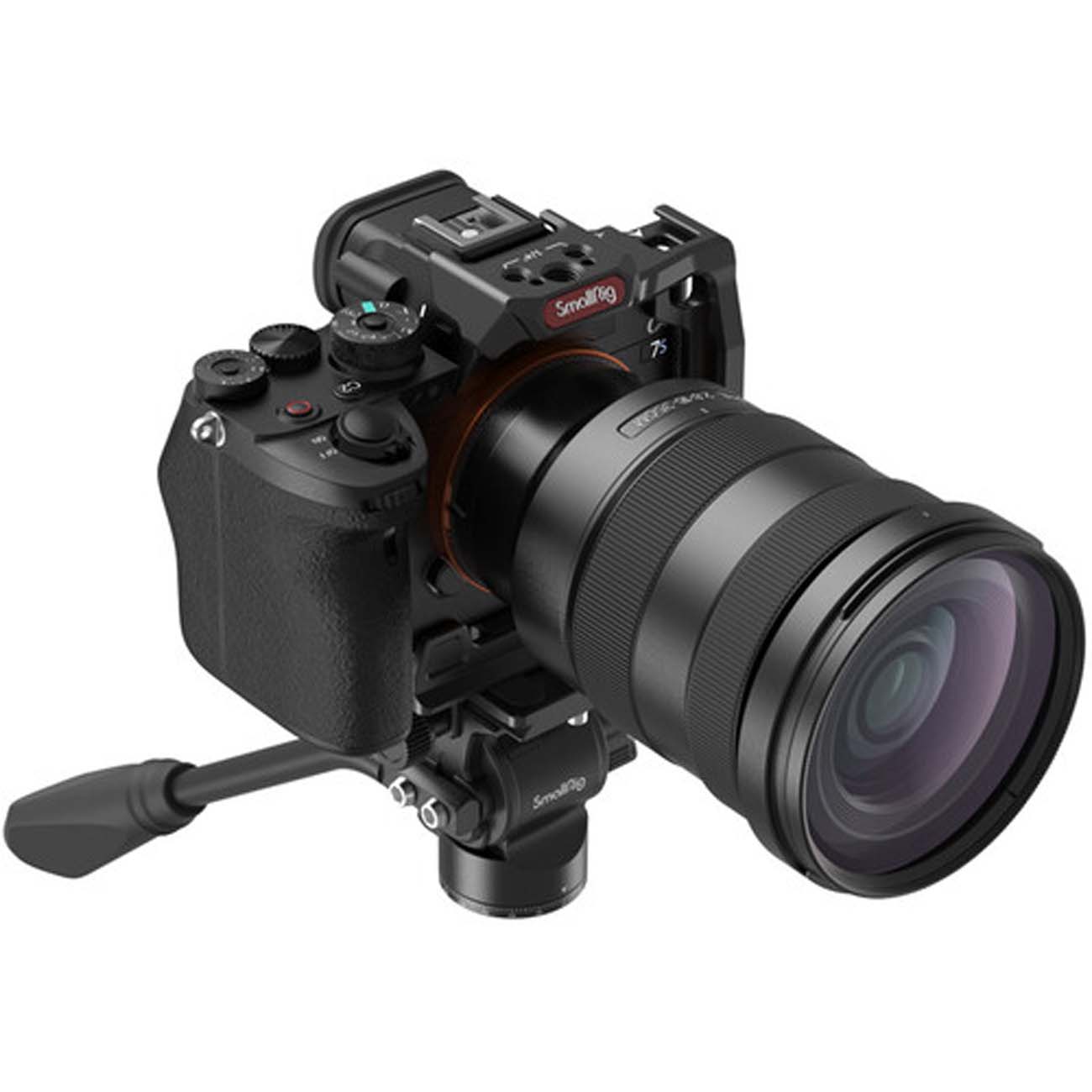 نمای کاربردی از سه پایه اسمالریگ SmallRig CT180 3760 Video Tripod with Mini Fluid Head