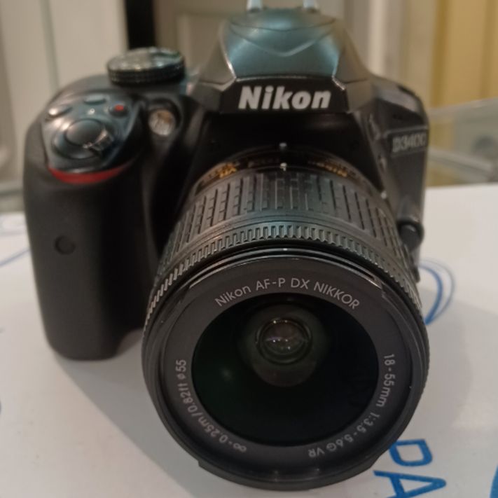 دوربین دست دوم عکاسی نیکون Nikon D3400 Kit 18-55mm f/3.5-5.6 G VR (14740 شات)