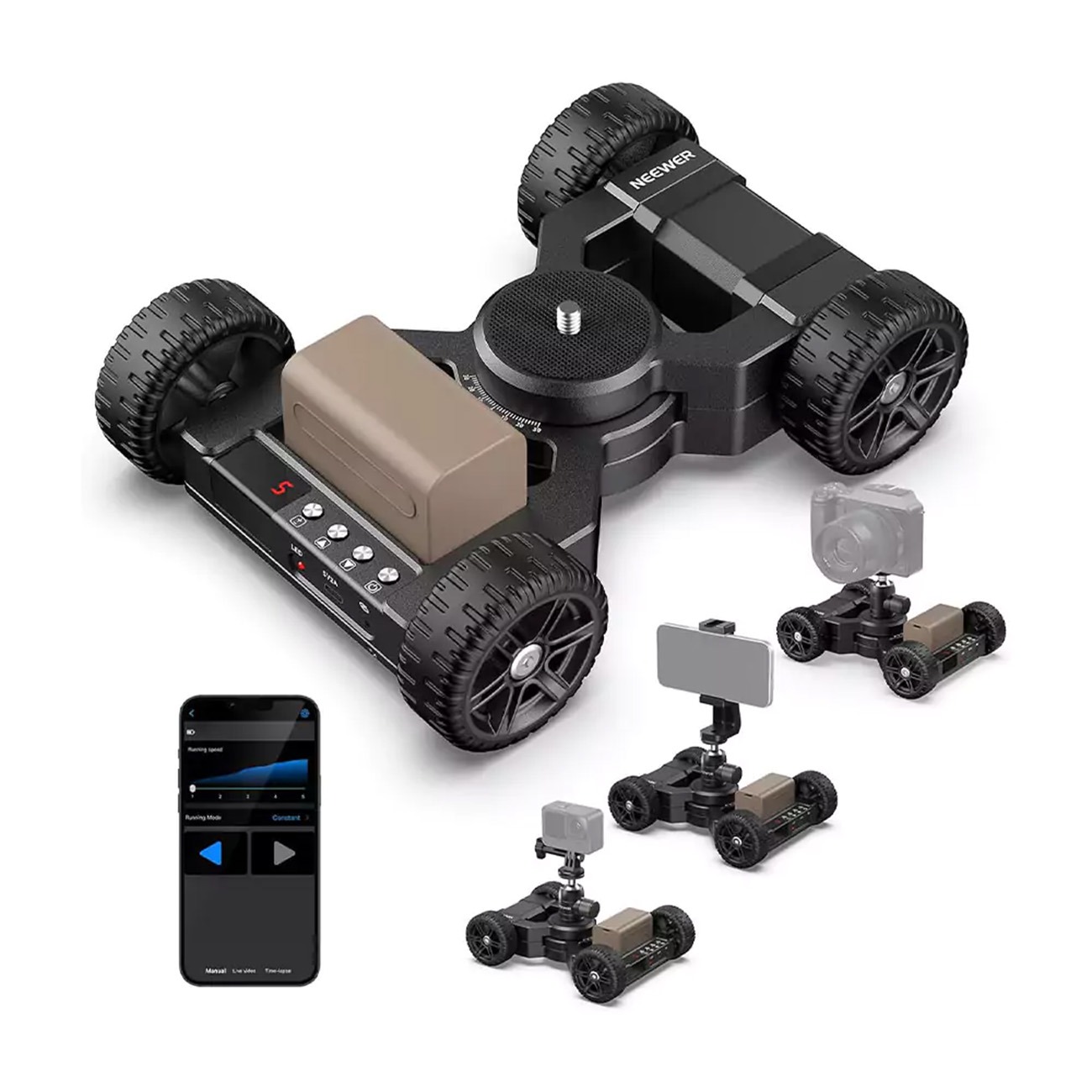 دالی ویدیویی موتوردار نیور NEEWER DL400 Electric Motorized Video Dolly