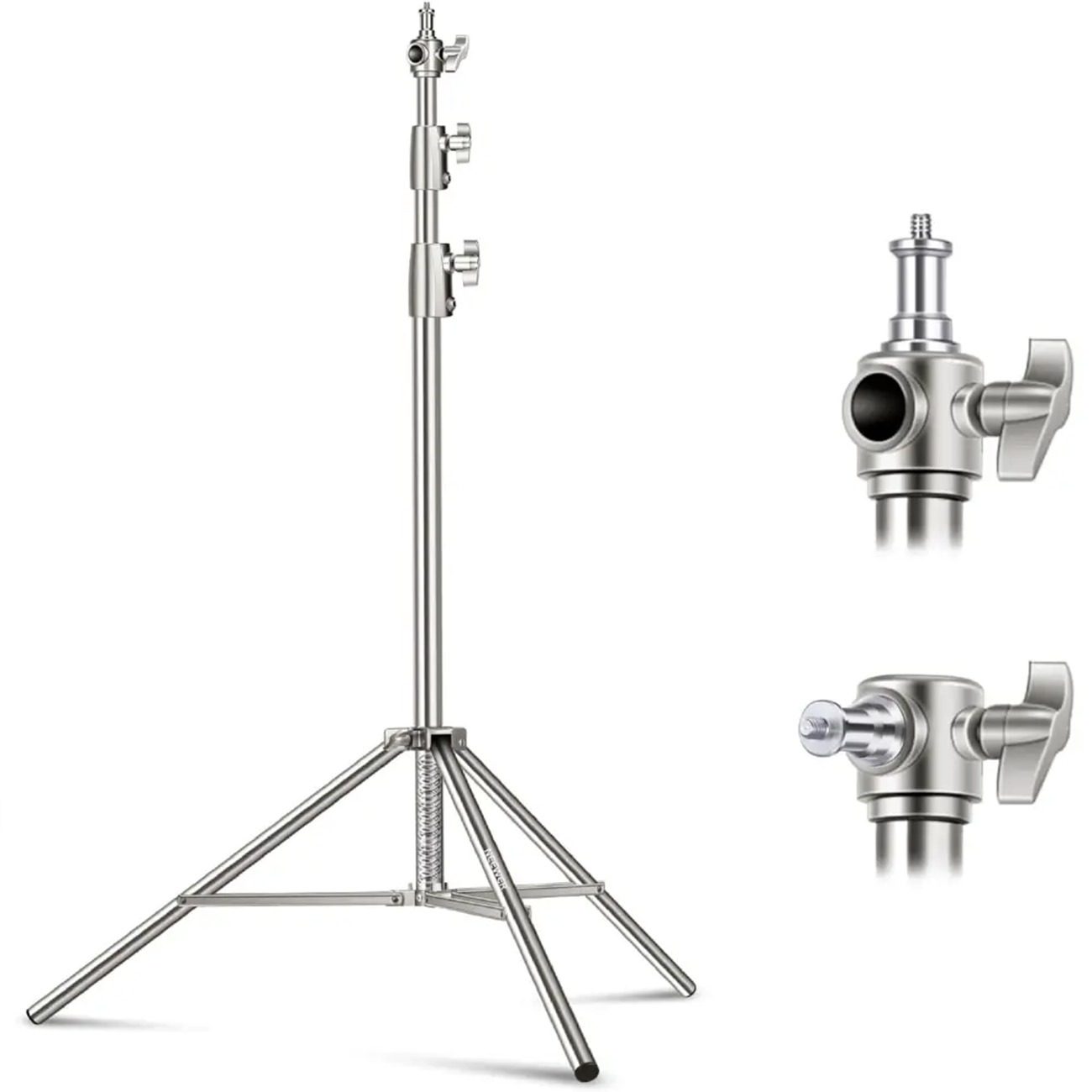 پایه نور استیل ضد زنگ نیور NEEWER ST 280SS 280CM Stainless Steel Light Stand Silver