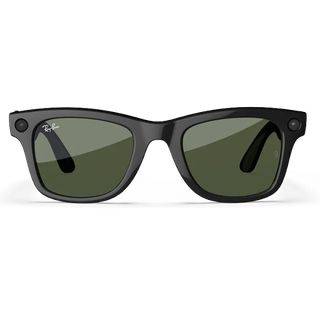 عینک هوشمند ویفر ری بن متا Ray-Ban Meta Wayfarer Shiny Black G15 Green Gen 2  Smart  Glasses