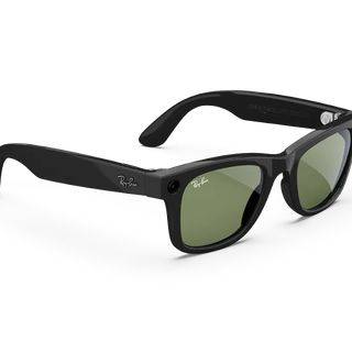 عینک هوشمند ویفر ری بن متا Ray-Ban Meta Wayfarer Shiny Black G15 Green Gen 2  Smart  Glasses