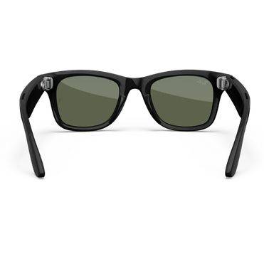 عینک هوشمند ویفر ری بن متا Ray-Ban Meta Wayfarer Shiny Black G15 Green Gen 2  Smart  Glasses