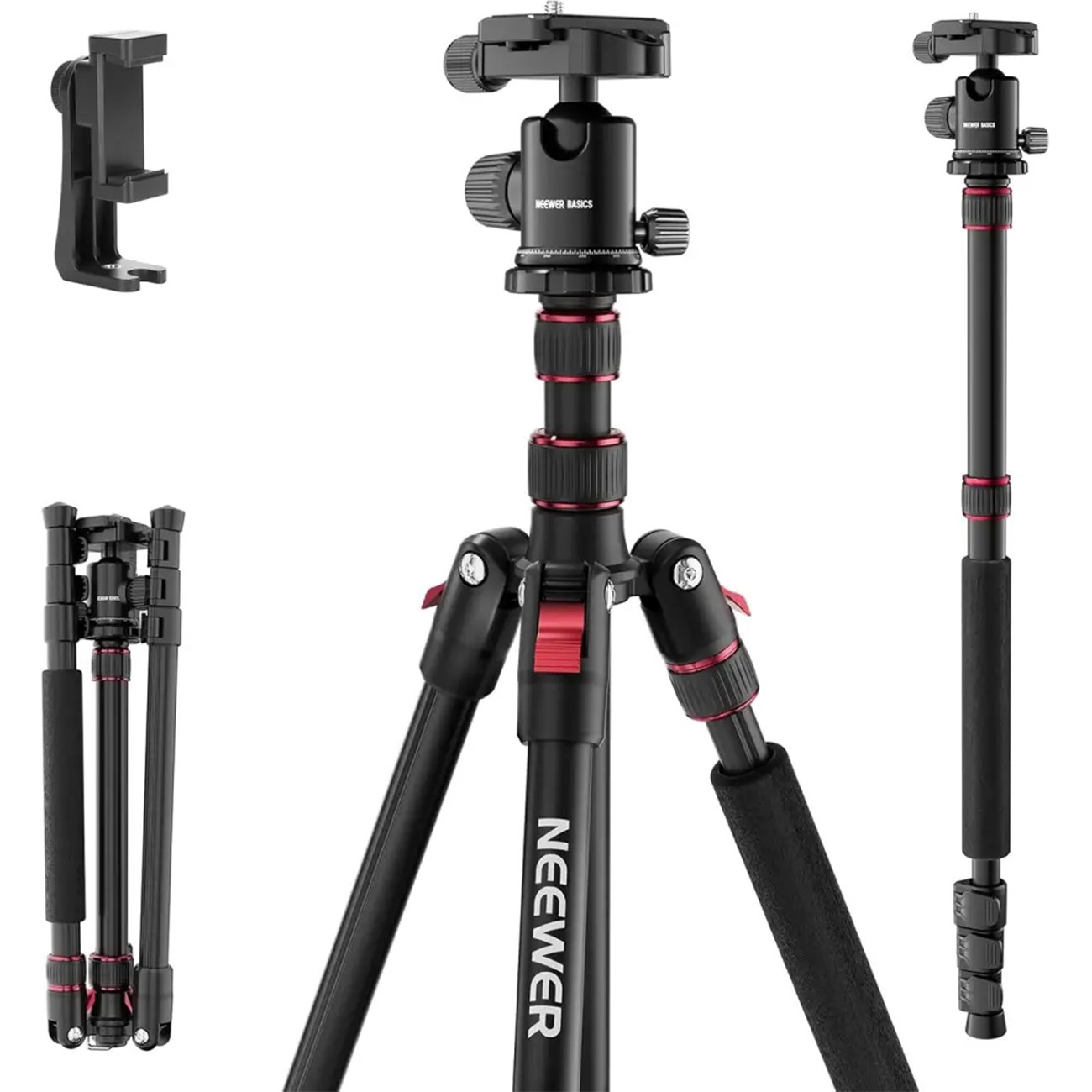 سه پایه دوربین نیور NEEWER TP15 Basics Camera Tripod