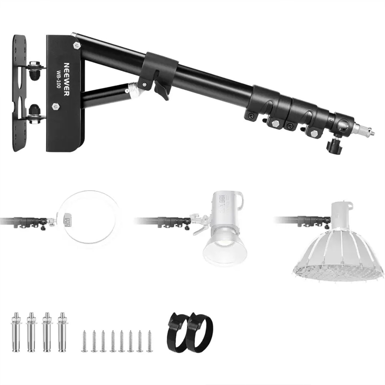 بازوی بوم دیواری نیور NEEWER WB-100 Wall Mounting Boom Arm