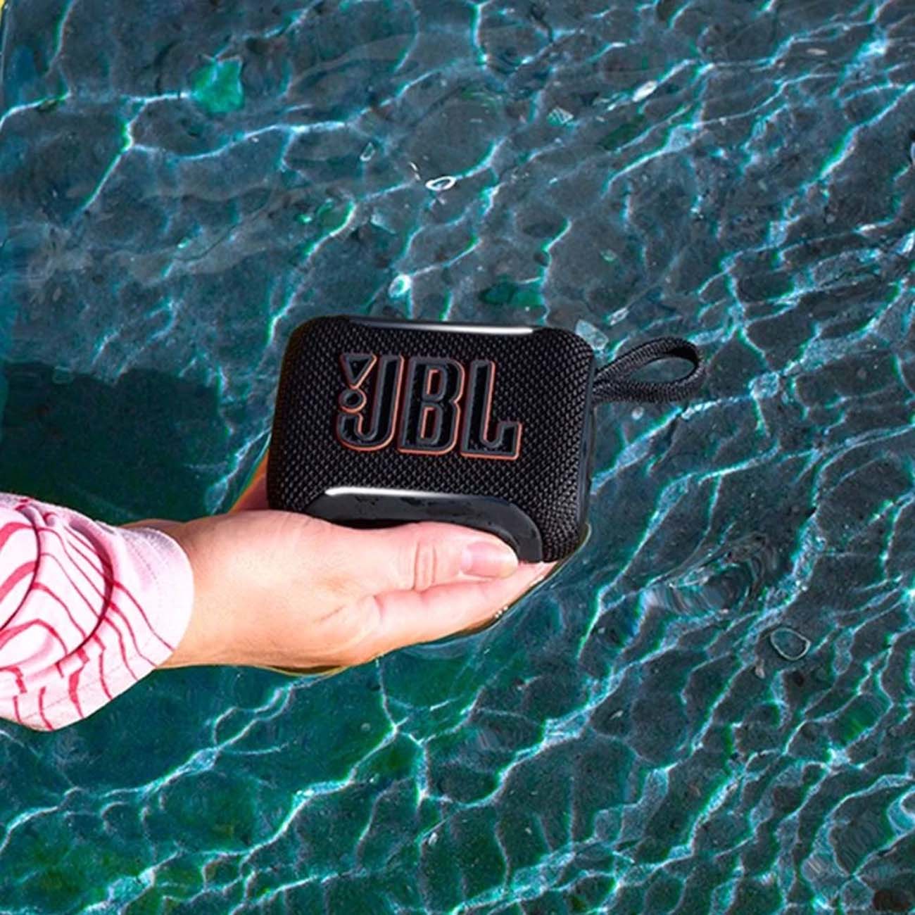 نمای کاربردی اسپیکر بلوتوثی جی بی ال JBL Go 5 Portable Bluetooth Speaker Black