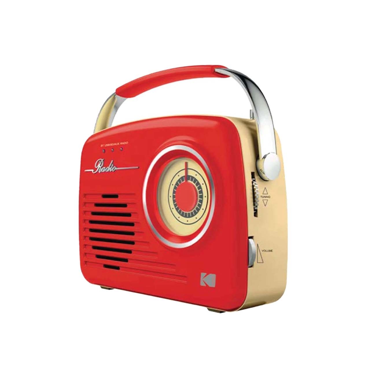 اسپیکر بلوتوثی کداک Kodak RR-7302 Portable Bluetooth Speaker Red