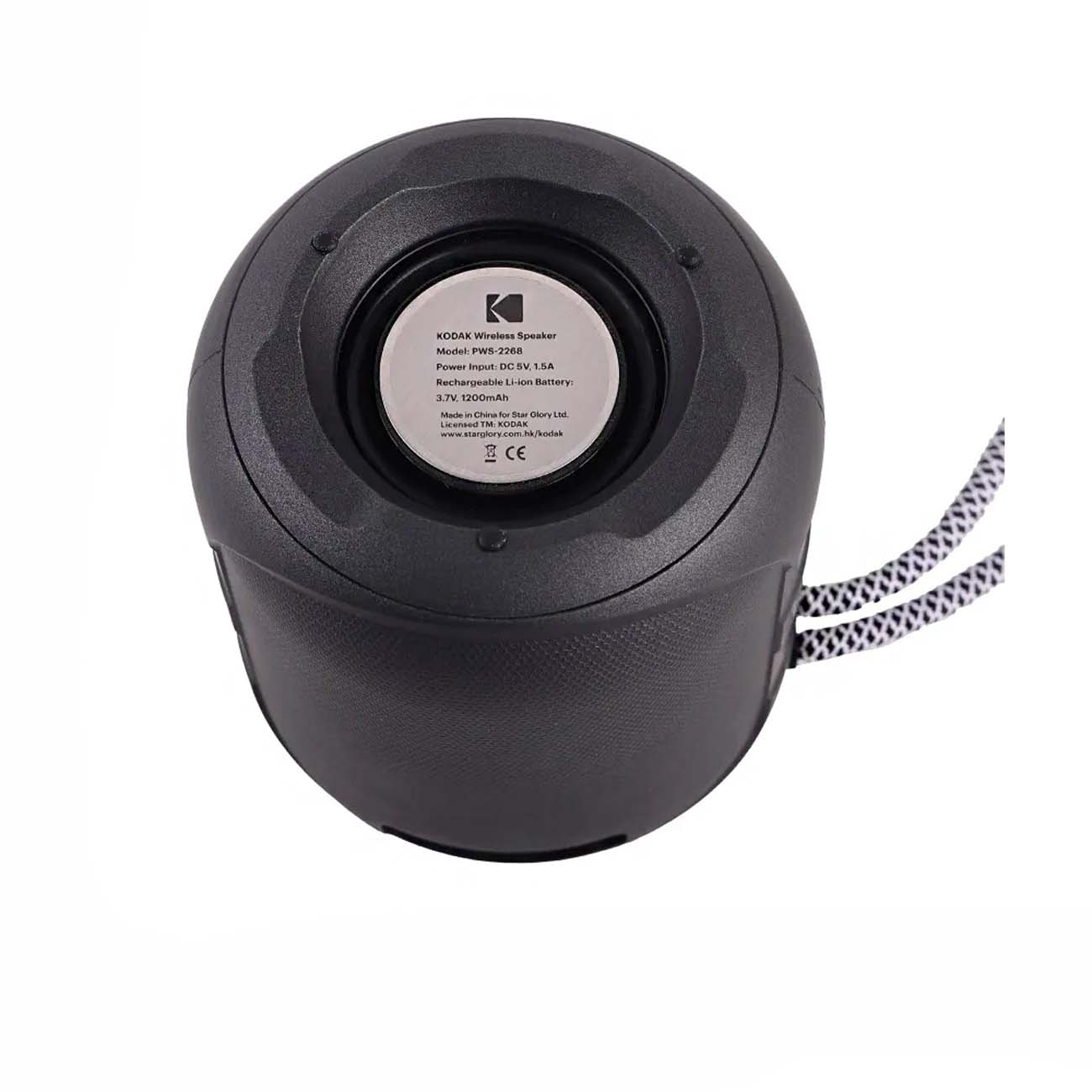 نمای زیر اسپیکر بلوتوثی کداک Kodak PWS-2268 Bluetooth Speaker