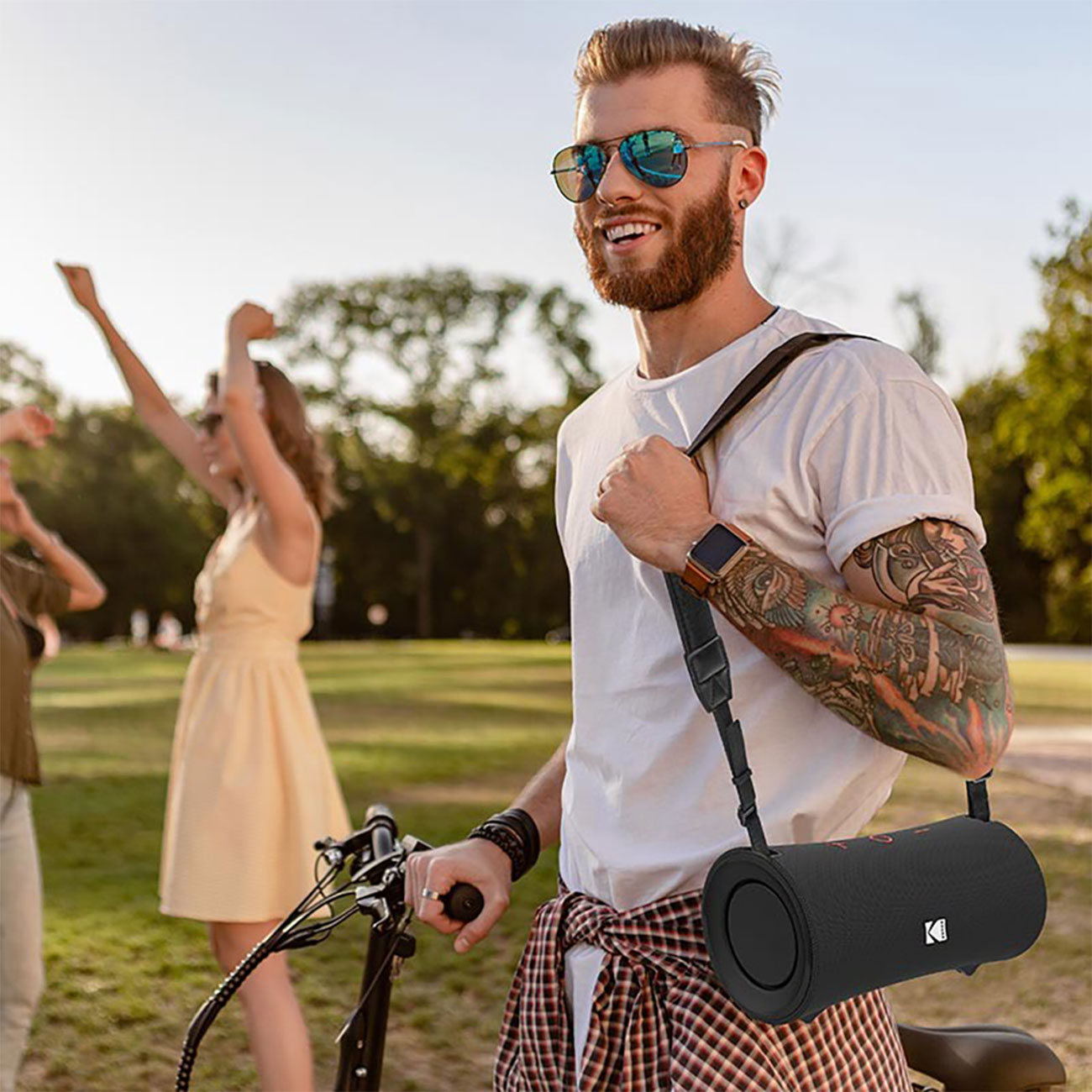 نمای کاربردی اسپیکر بلوتوثی کداک Kodak PWS-2257 Portable Wireless Speaker