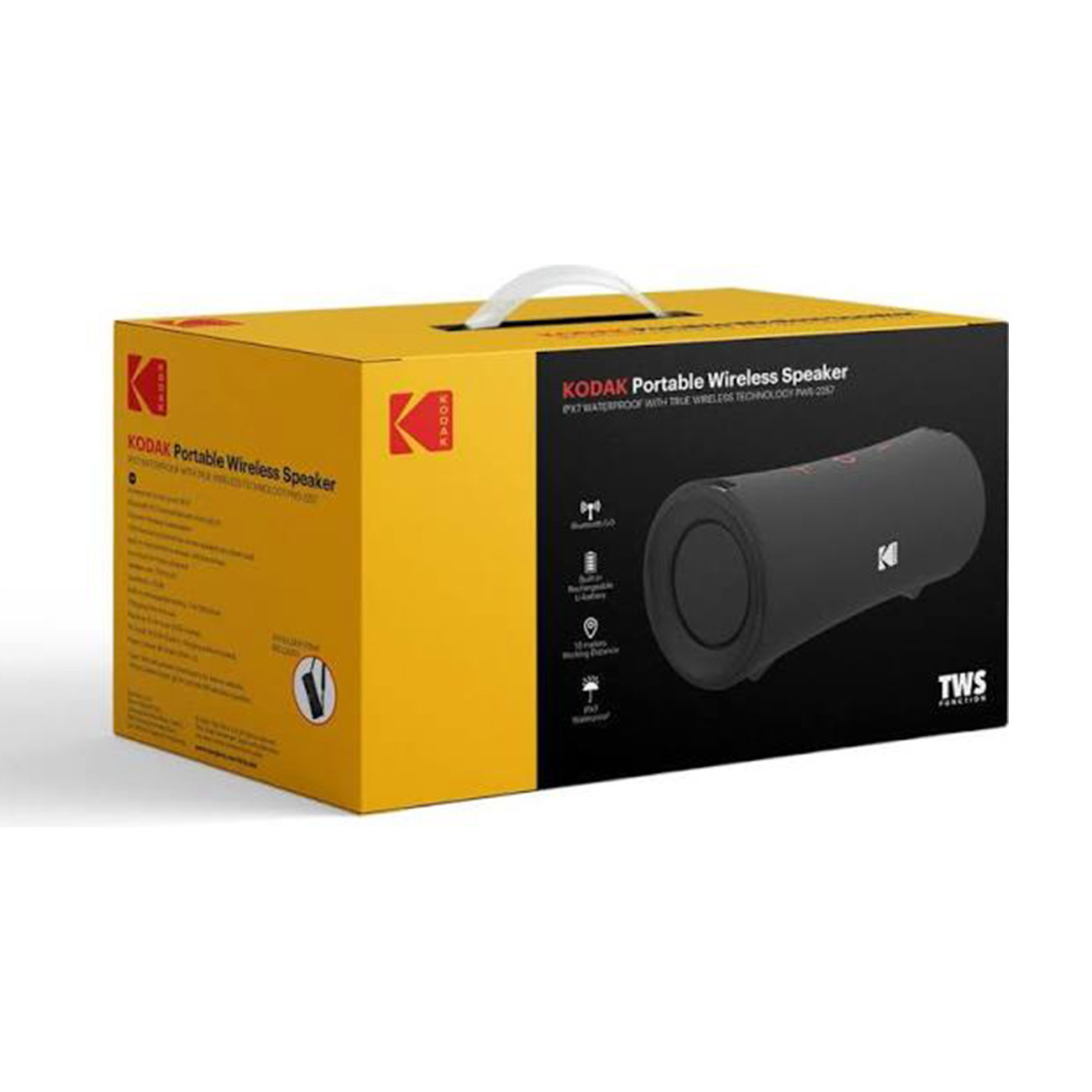 نمای جعبه اسپیکر بلوتوثی کداک Kodak PWS-2257 Portable Wireless Speaker