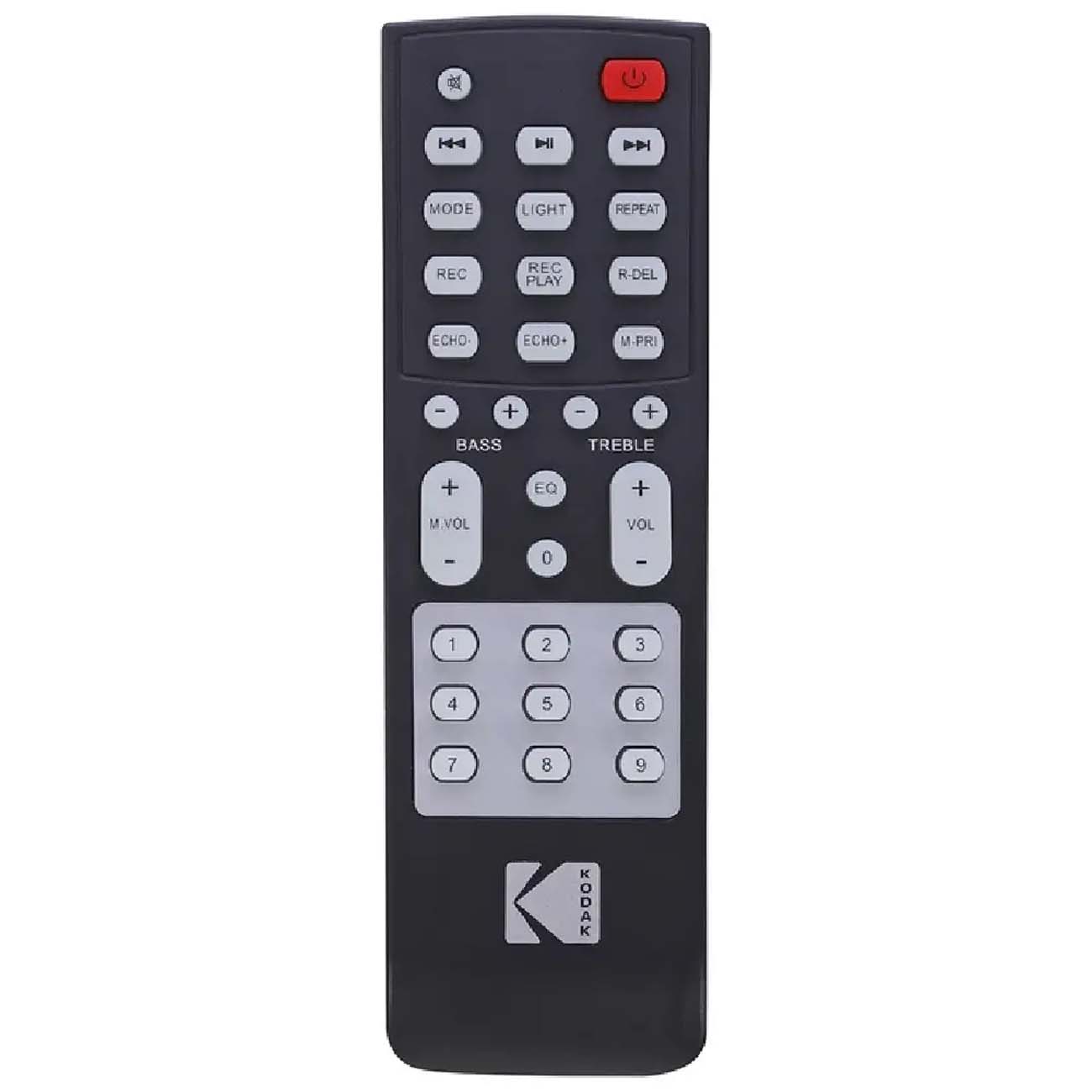 نمای کنترل اسپیکر بلوتوثی کداک Kodak PRPS-1785 Retractable Trolley Speaker