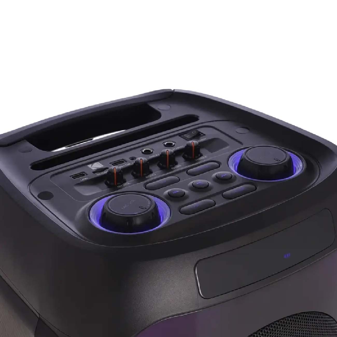 نمای بالا اسپیکر بلوتوثی کداک Kodak PRPS-1785 Retractable Trolley Speaker