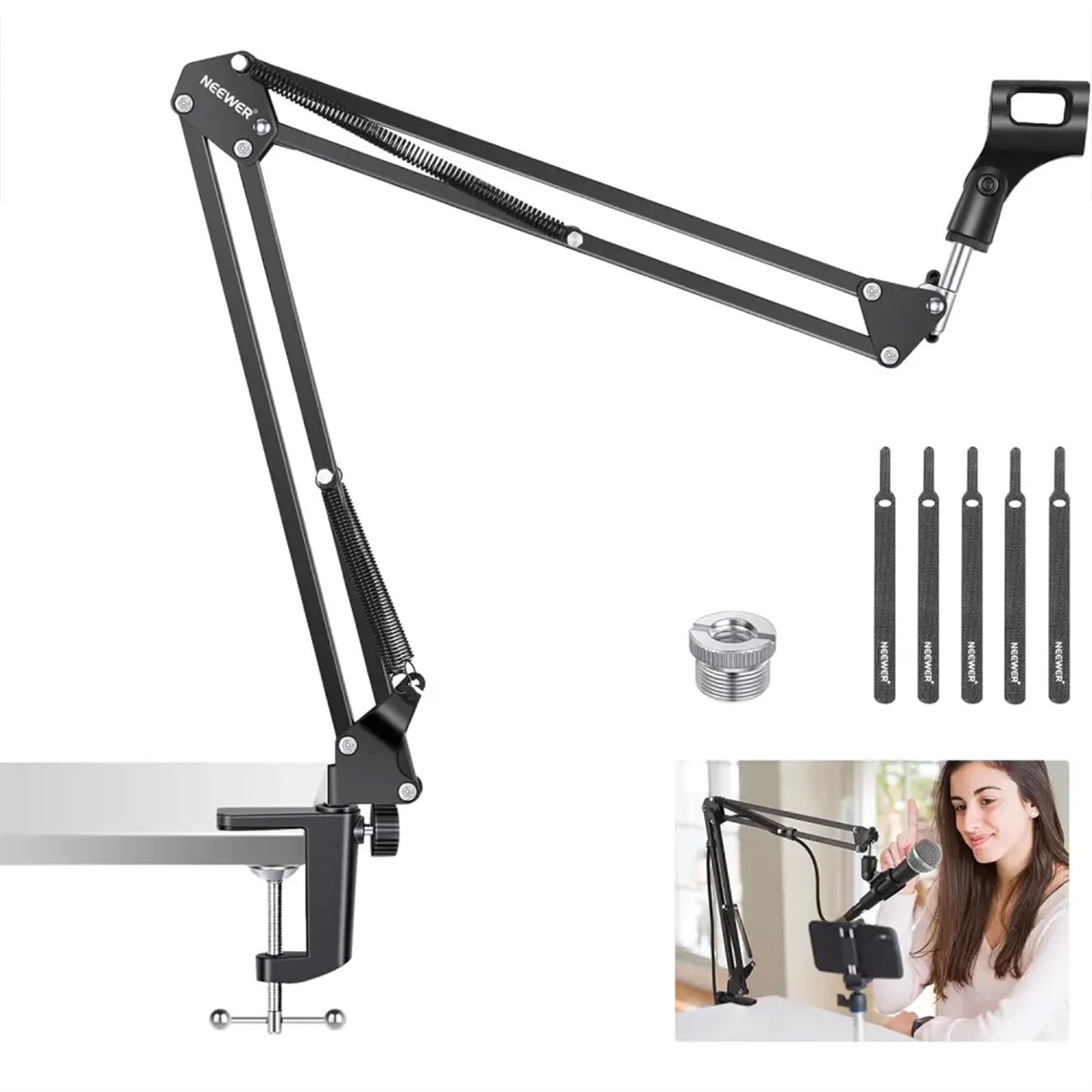 پایه میکروفون نیور NEEWER NW35A Microphone Arm Stand