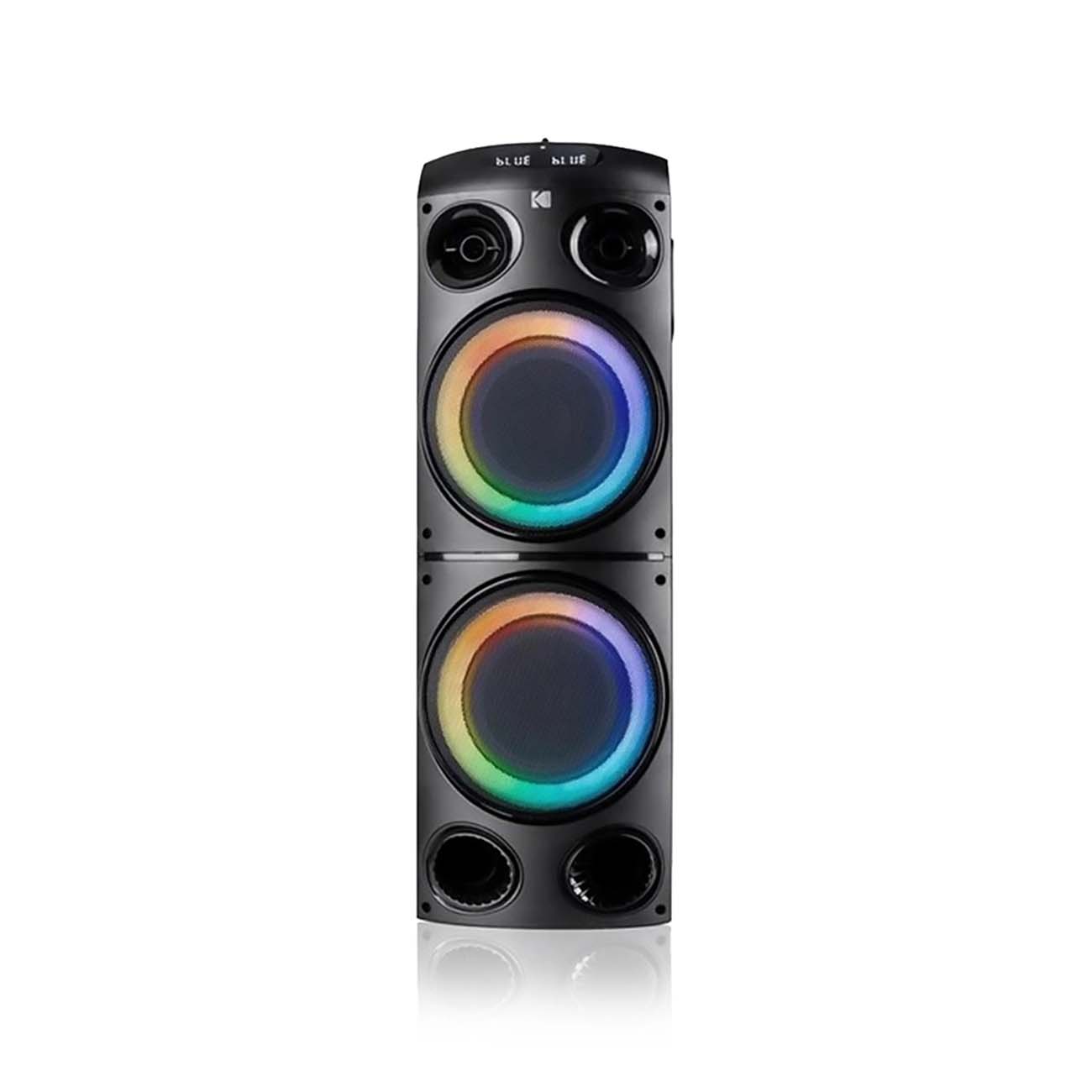 نمای روبه رو اسپیکر بلوتوثی پارتی باکس کداک Kodak PRPS-1831 Bluetooth Party Speaker