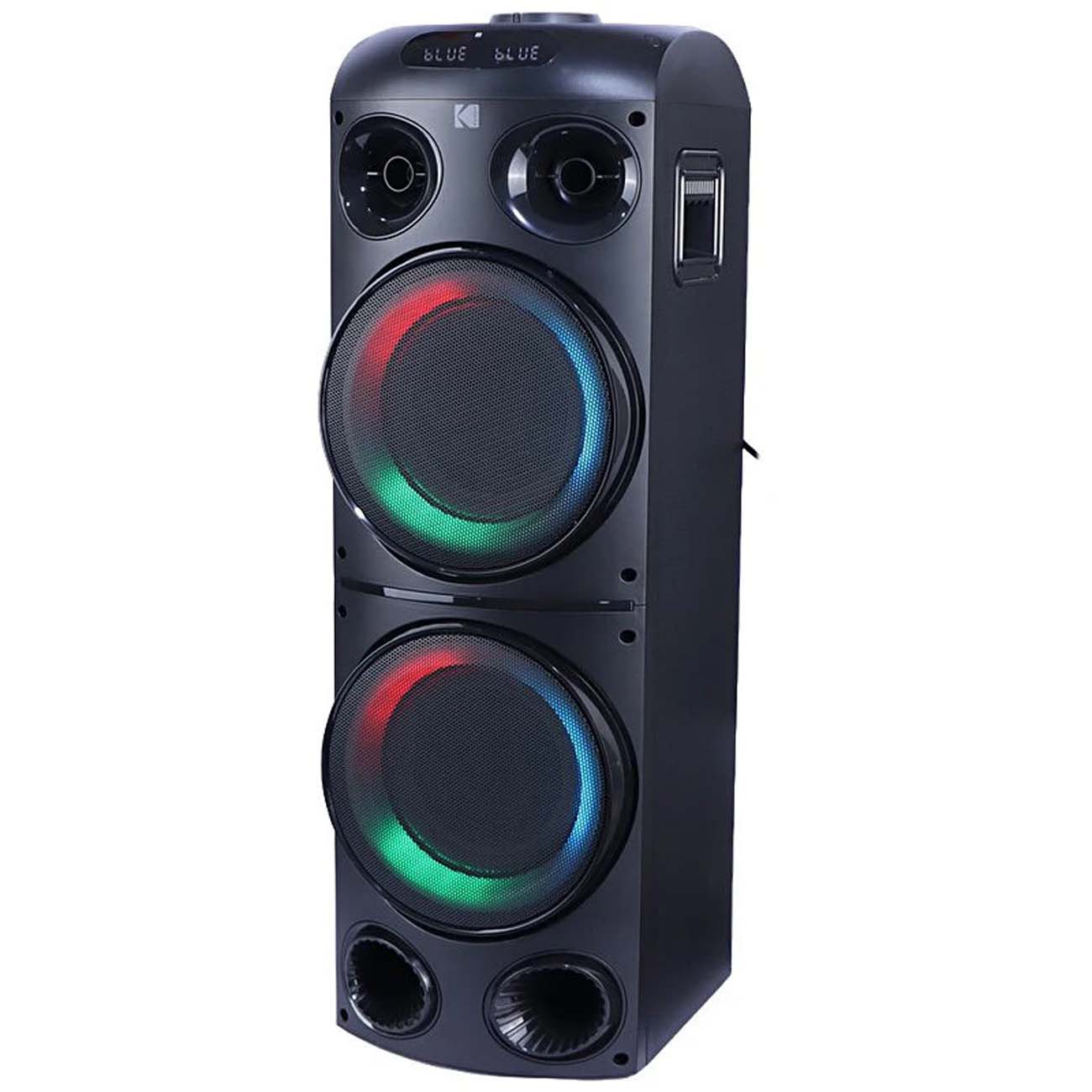 نمای جانبی اسپیکر بلوتوثی پارتی باکس کداک Kodak PRPS-1831 Bluetooth Party Speaker