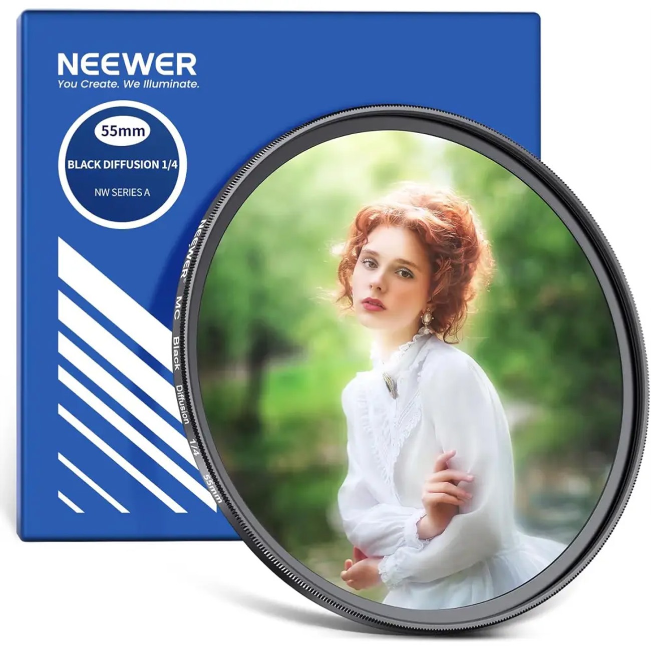 فیلتر لنز نیور Neewer 55mm Black Diffusion Filter